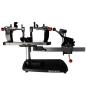 Preview: Gamma Momentum ST tabletop stringing machine in side view with crank on the right