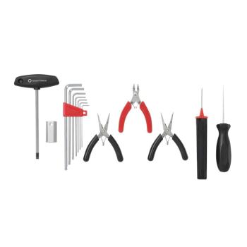 Preview: Tool set supplied with the Gamma XLT stringing machine