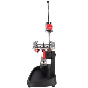 Preview: Gamma Momentum 6 tabletop stringing machine in side view