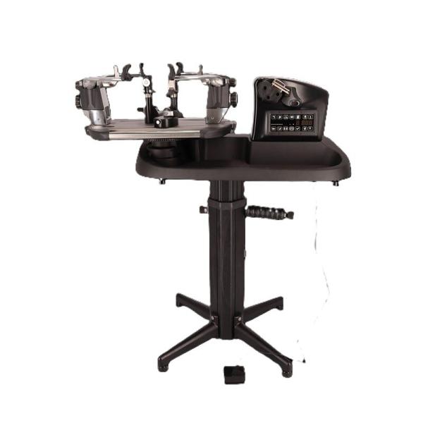 Gamma Momentum ELS Pro Besaitungsmaschine mit höhenverstellbarem Standfuß und Fußpedal