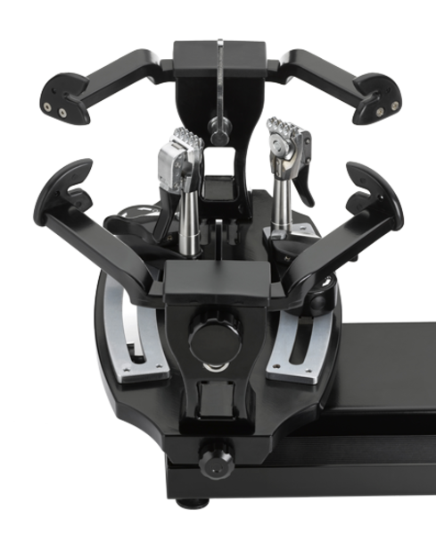 ignum Pro S-6700 mounting system with string clamps viewed from above